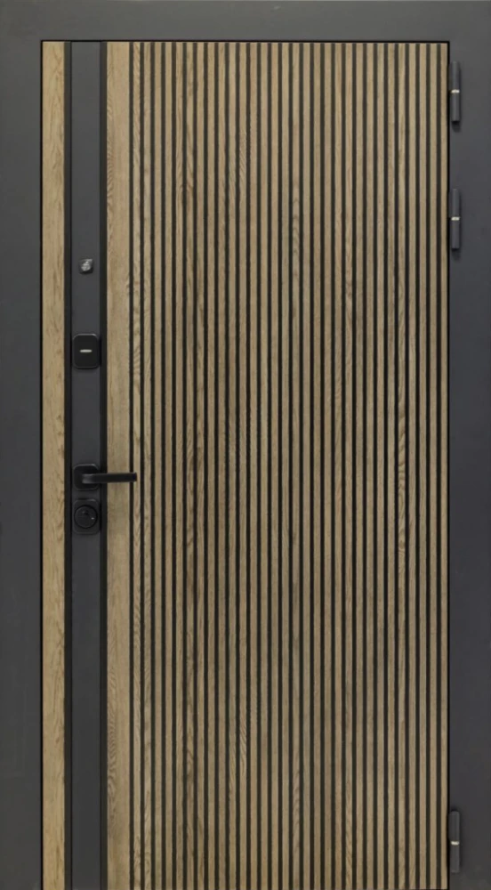 Входная дверь ДвериПРО Росна ФЛЗ-1 Шарли светлый DPRO228265 внешняя сторона